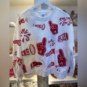 Queen of Sparkles Go Team Sweatshirt